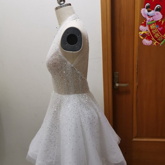 Lace and Liberty Custom Made 2 Piece Wedding Dress - Picture 10 of 10